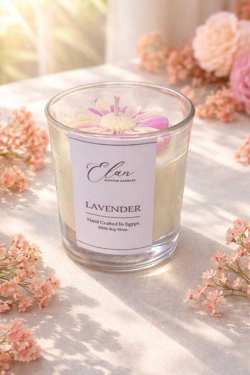 Lavender Candle